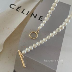 Double-Sided Luster Baroque Pearl Necklace