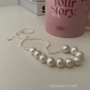 Edison Smile Pearl Necklace