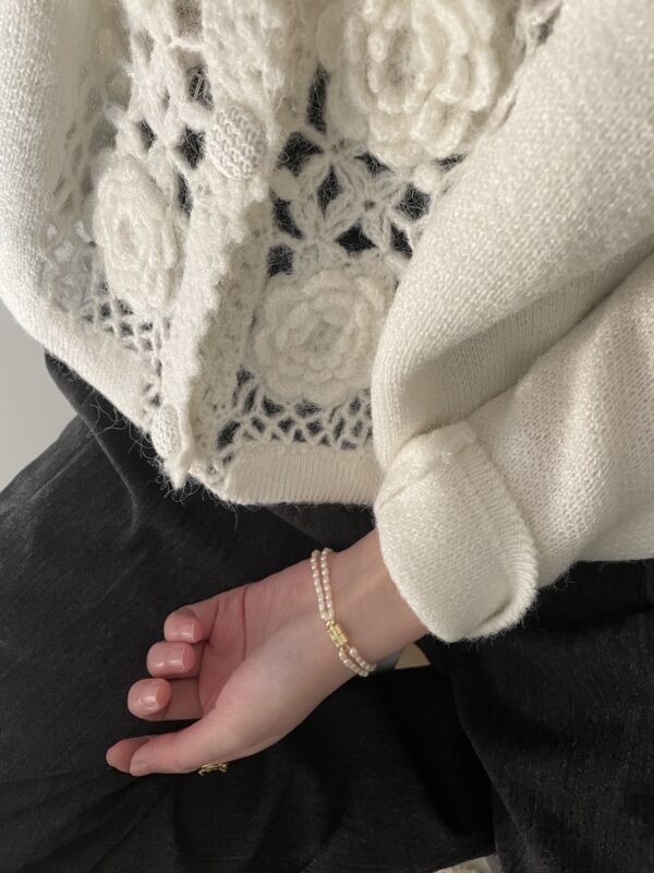 229-232 Double-Layer Delicate Pearl Bracelet - 图片 6
