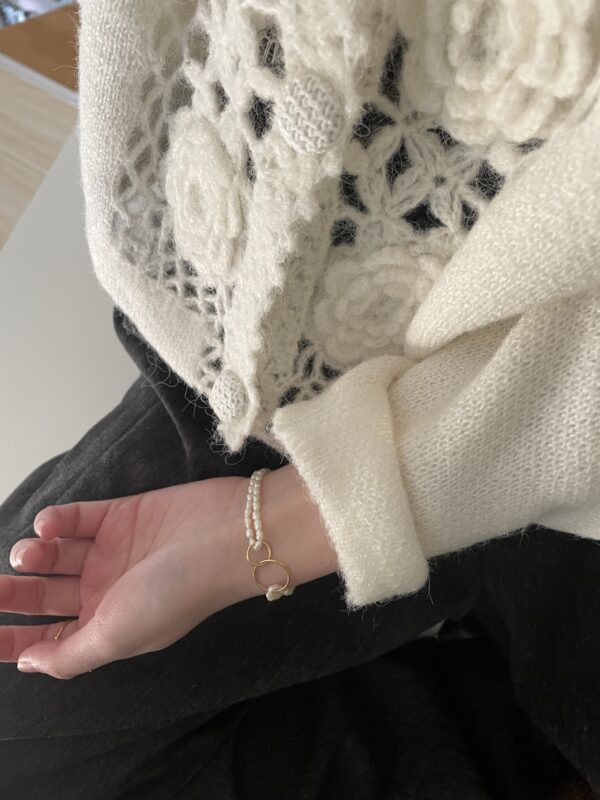 229-232 Double-Layer Delicate Pearl Bracelet - 图片 7