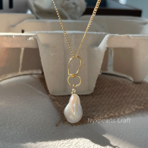 Large Baroque Chain Necklace