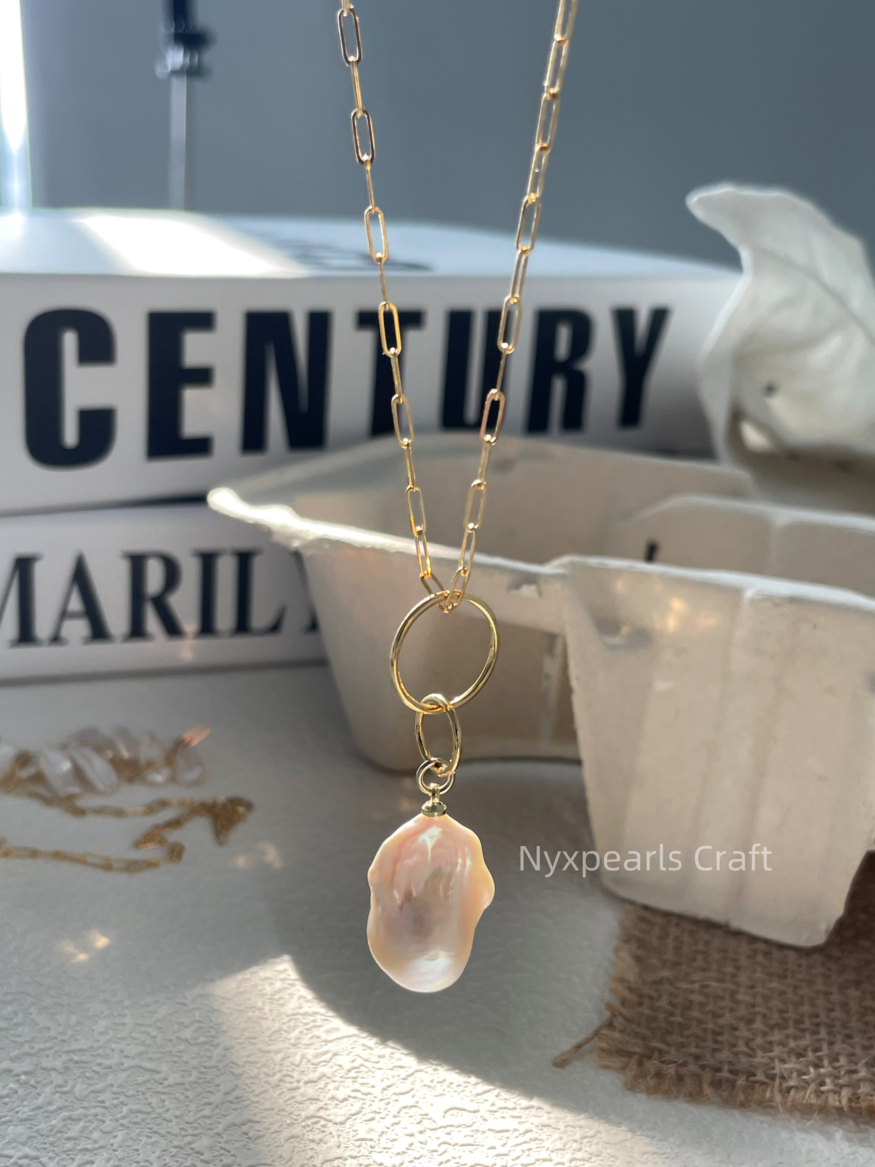 Large Baroque Chain Necklace - 图片 6