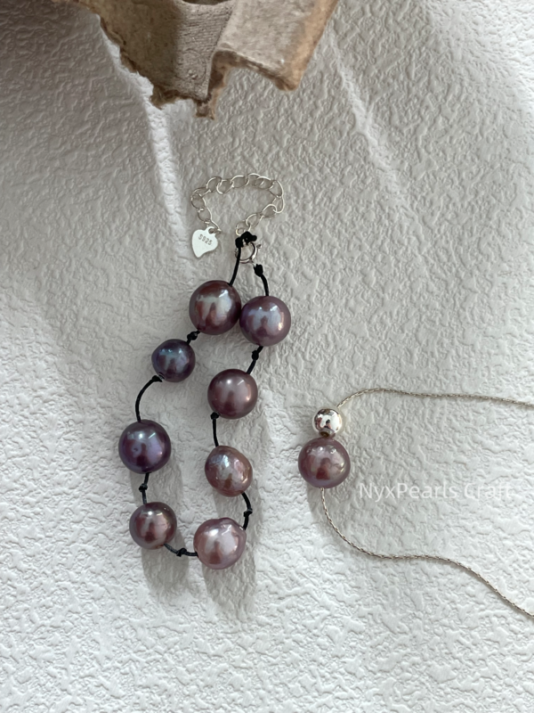 Silver Grape Necklace - 图片 3