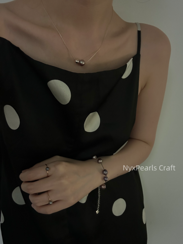 Silver Grape Necklace - 图片 6