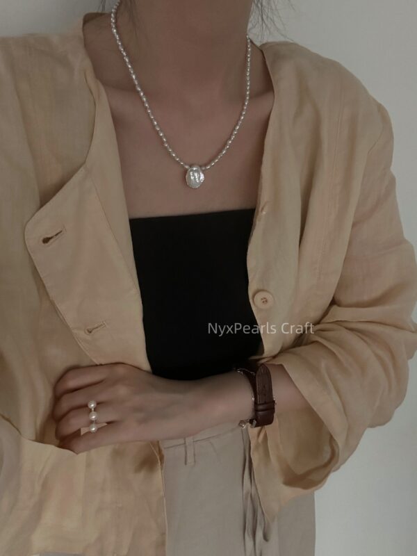 Little Bulb Petal Necklace - 图片 5