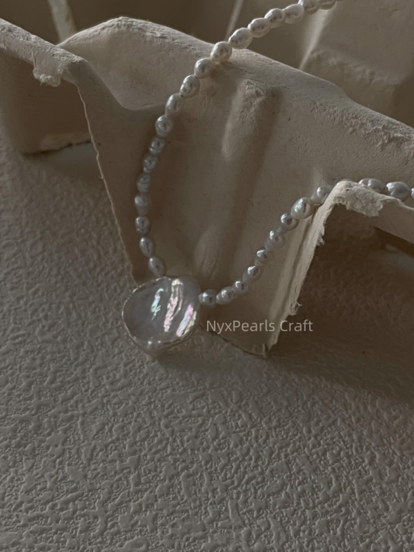 Little Bulb Petal Necklace - 图片 2