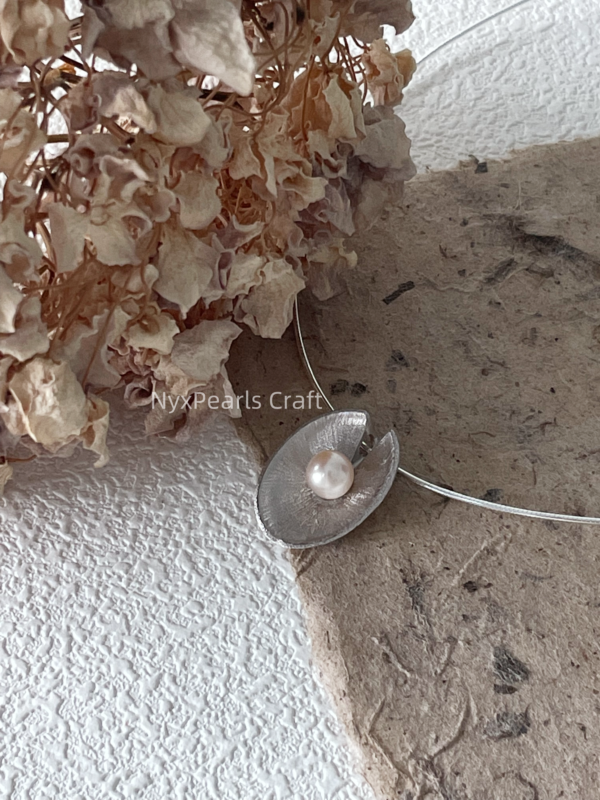 Shell Pearl Necklace - 图片 2