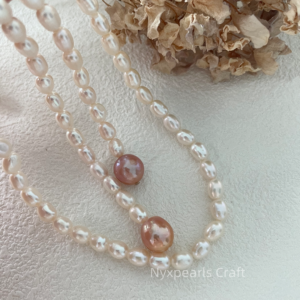 Candy Pearl Long Necklace