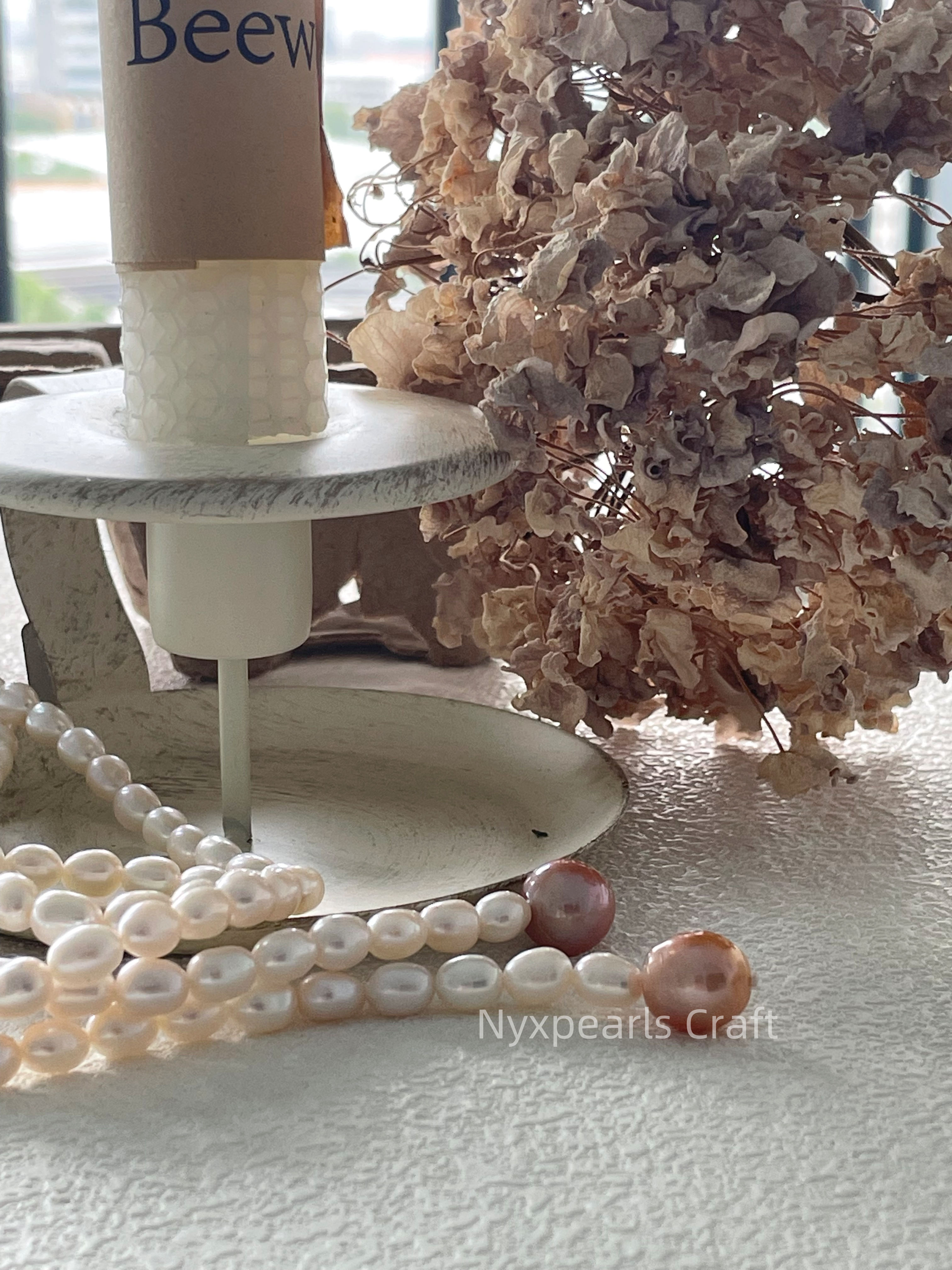 Candy Pearl Long Necklace - 图片 6