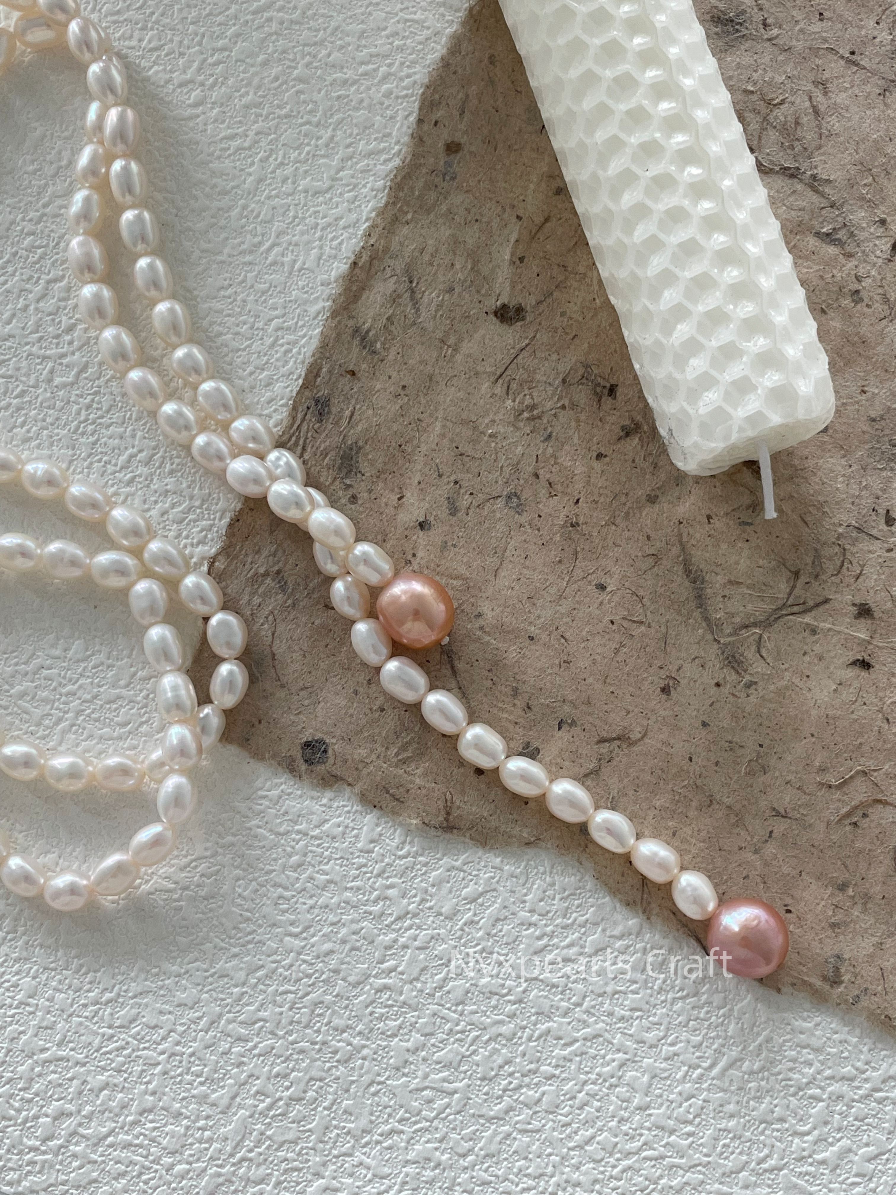 Candy Pearl Long Necklace - 图片 10