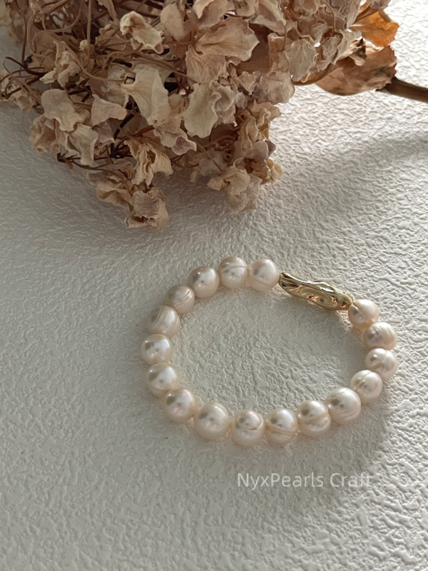 Threaded Pearl Bracelet - 图片 6