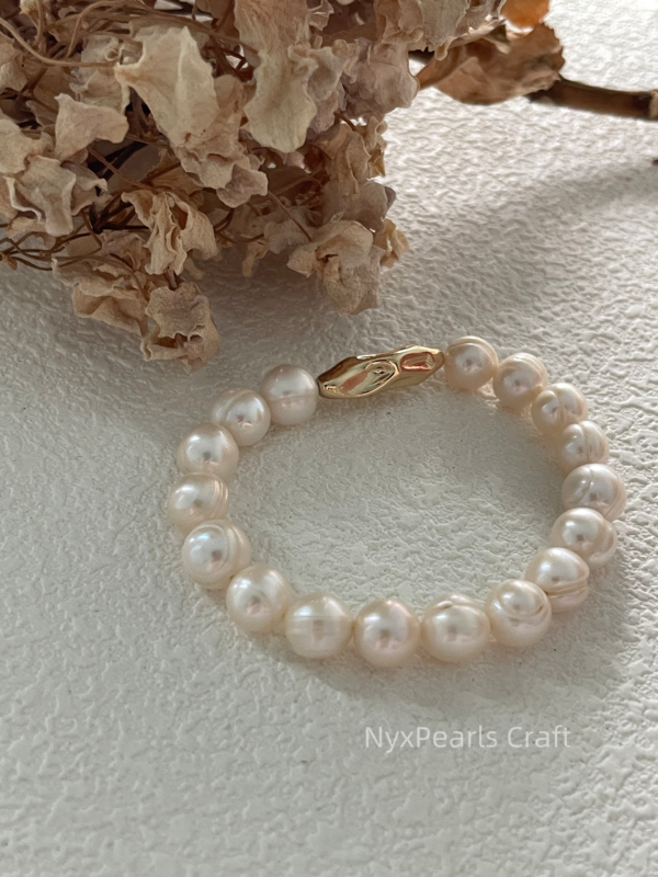 Threaded Pearl Bracelet - 图片 5