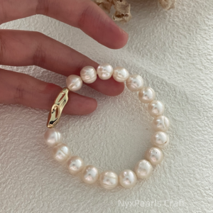 Threaded Pearl Bracelet