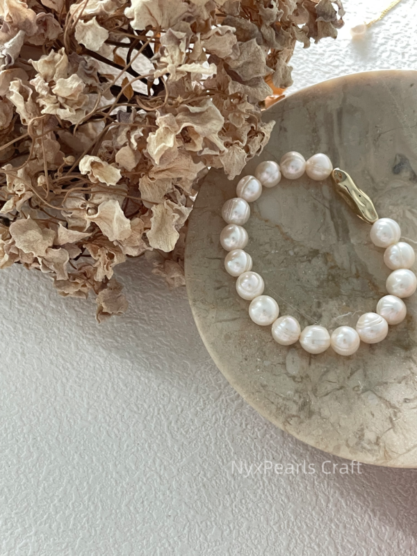 Threaded Pearl Bracelet - 图片 4
