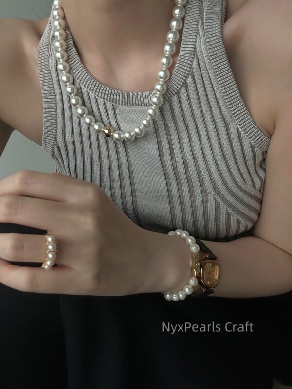 Threaded Pearl Bracelet - 图片 7