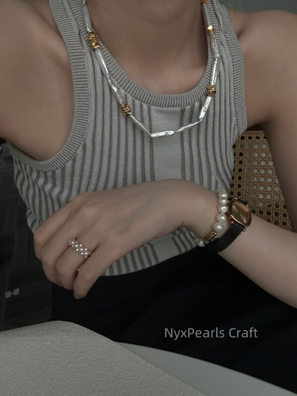 Threaded Pearl Bracelet - 图片 8