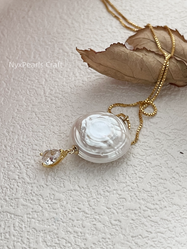 Roman Holiday Baroque Pearl Necklace - 图片 2