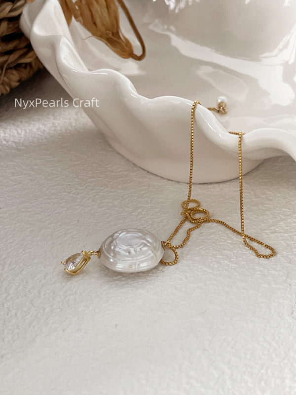 Roman Holiday Baroque Pearl Necklace - 图片 3