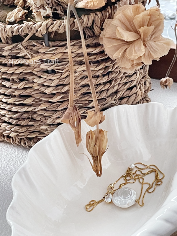 Roman Holiday Baroque Pearl Necklace - 图片 6