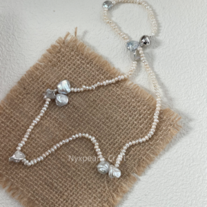Petal Pearl Necklace