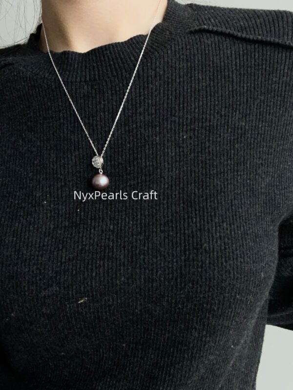 Enchanting Purple Diamond Necklace - 图片 7