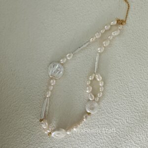 French-Style Choker Pearls Necklace