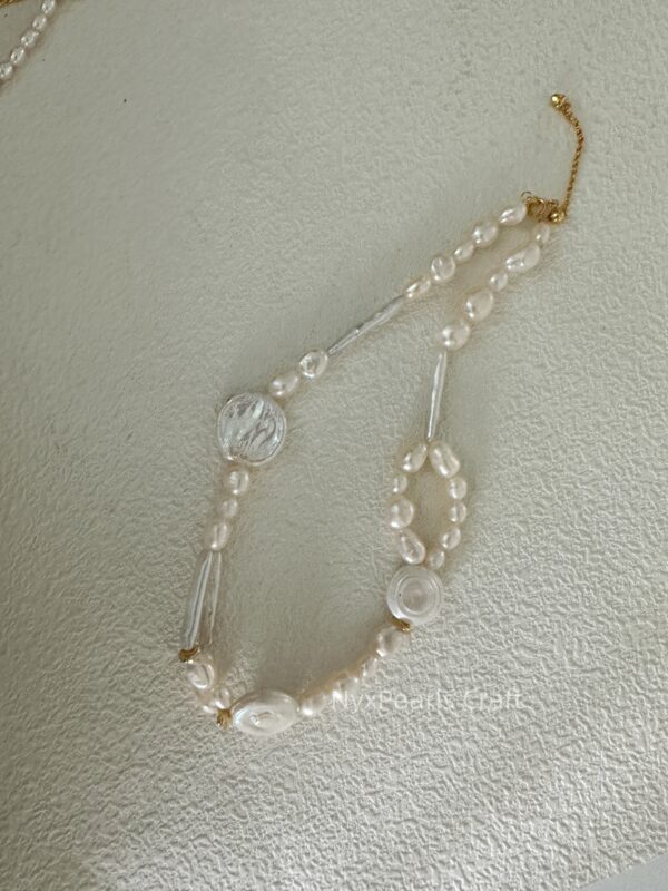 French-Style Choker Pearls Necklace