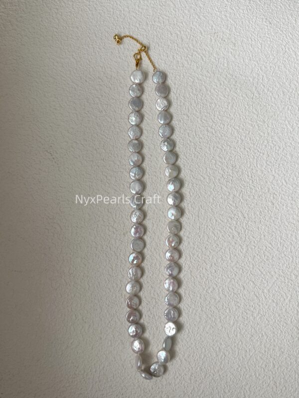 Small Round Baroque Pearl Necklace - 图片 10