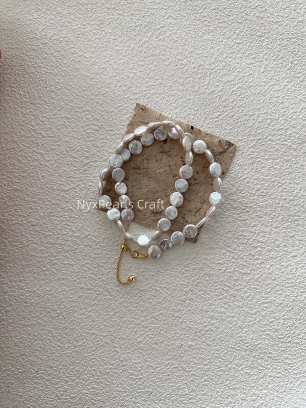 Small Round Baroque Pearl Necklace - 图片 7