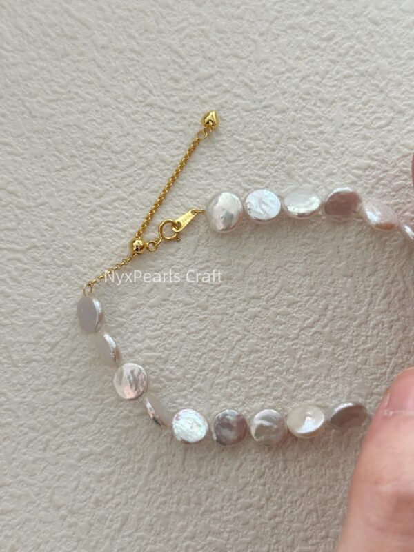 Small Round Baroque Pearl Necklace - 图片 6