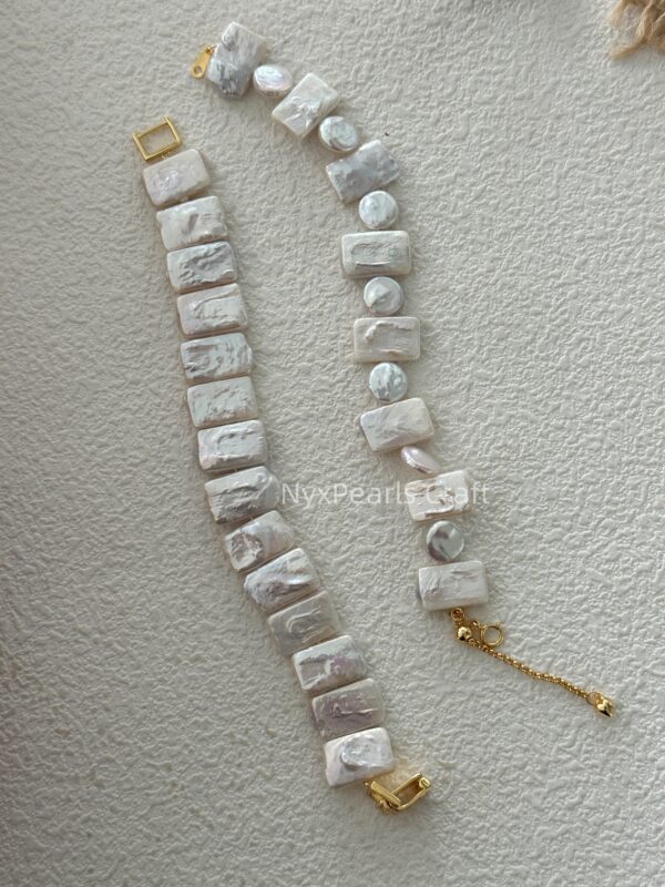 599 Baroque Natural Pearl Watch Bracelet - 图片 11