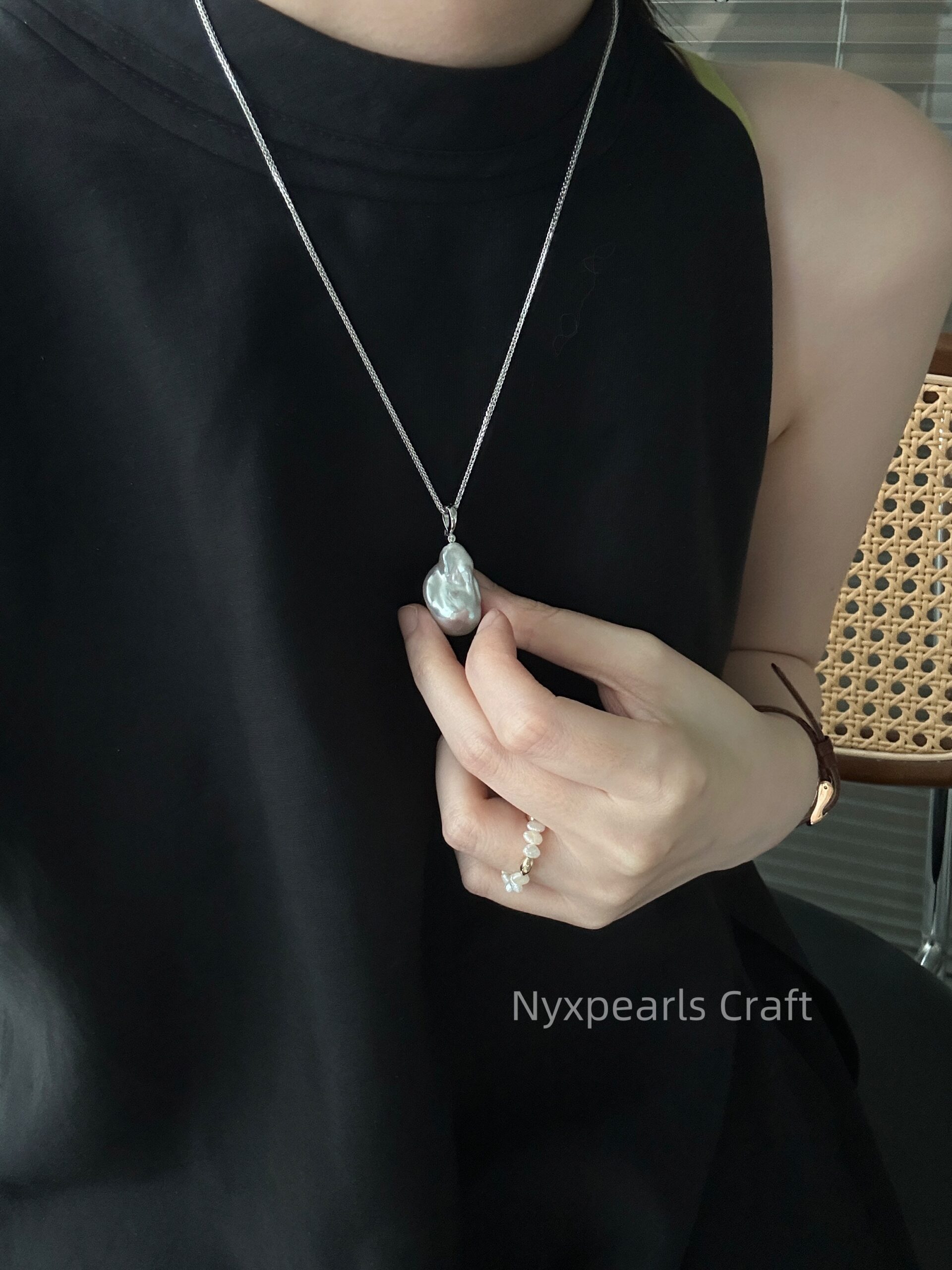 Versatile Baroque Pearl Necklace - 图片 9