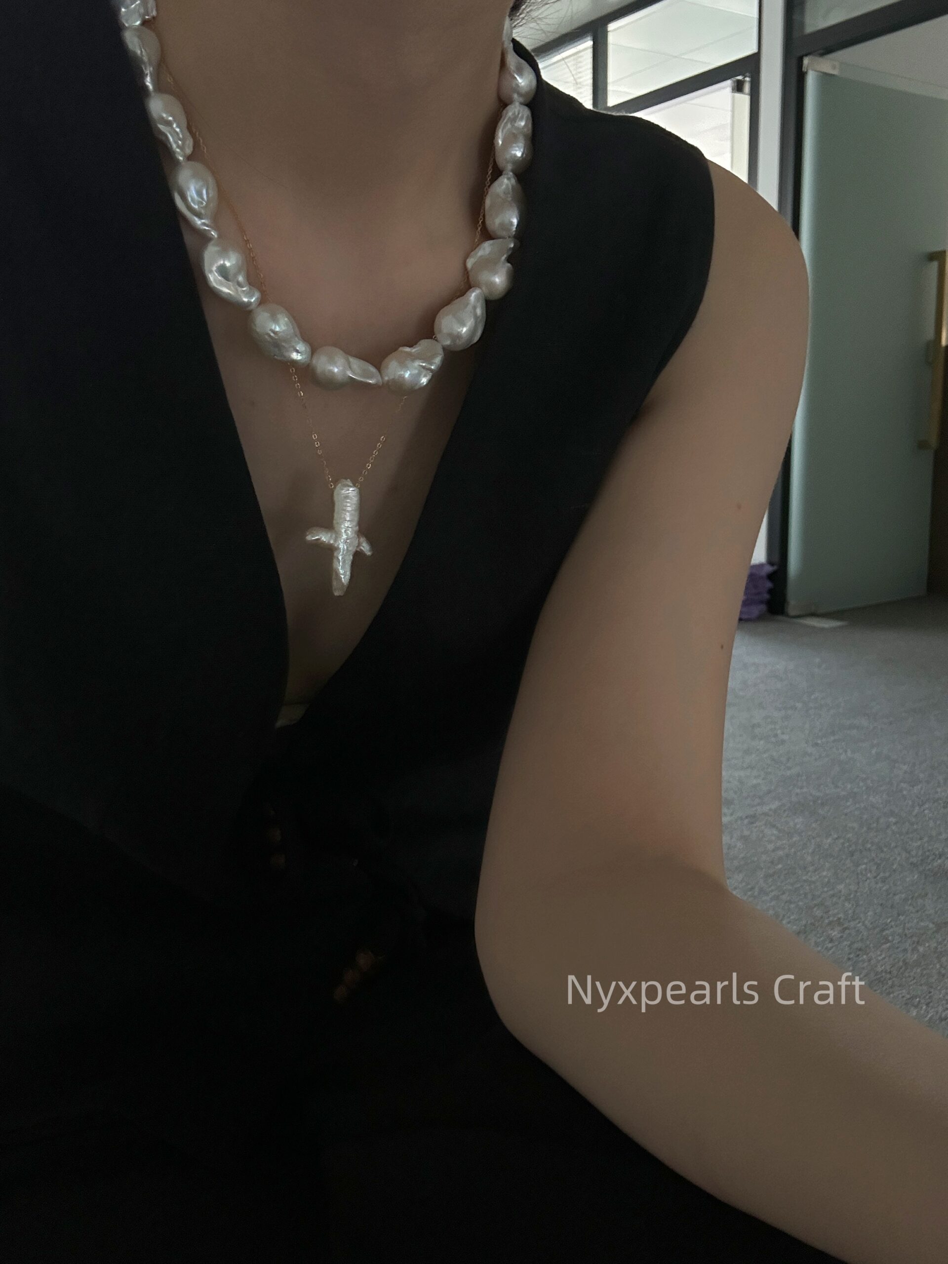 Chain Cross Necklace - 图片 9