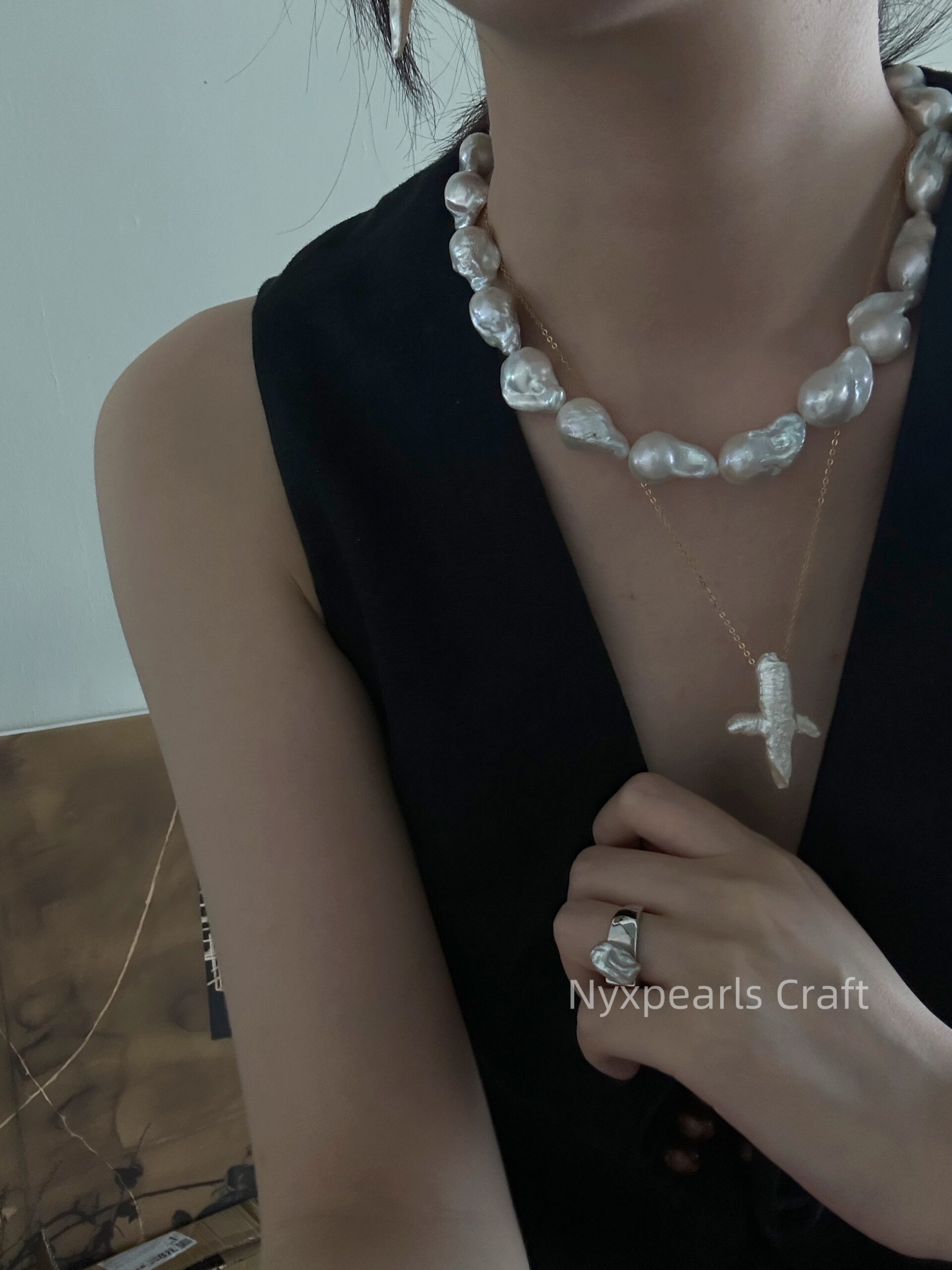 Chain Cross Necklace - 图片 8