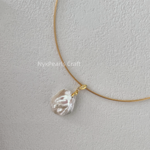 Golden Petal Necklace