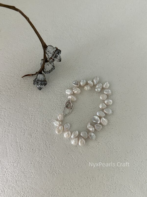 Keshi Pearl Custom Bracelet - 图片 4