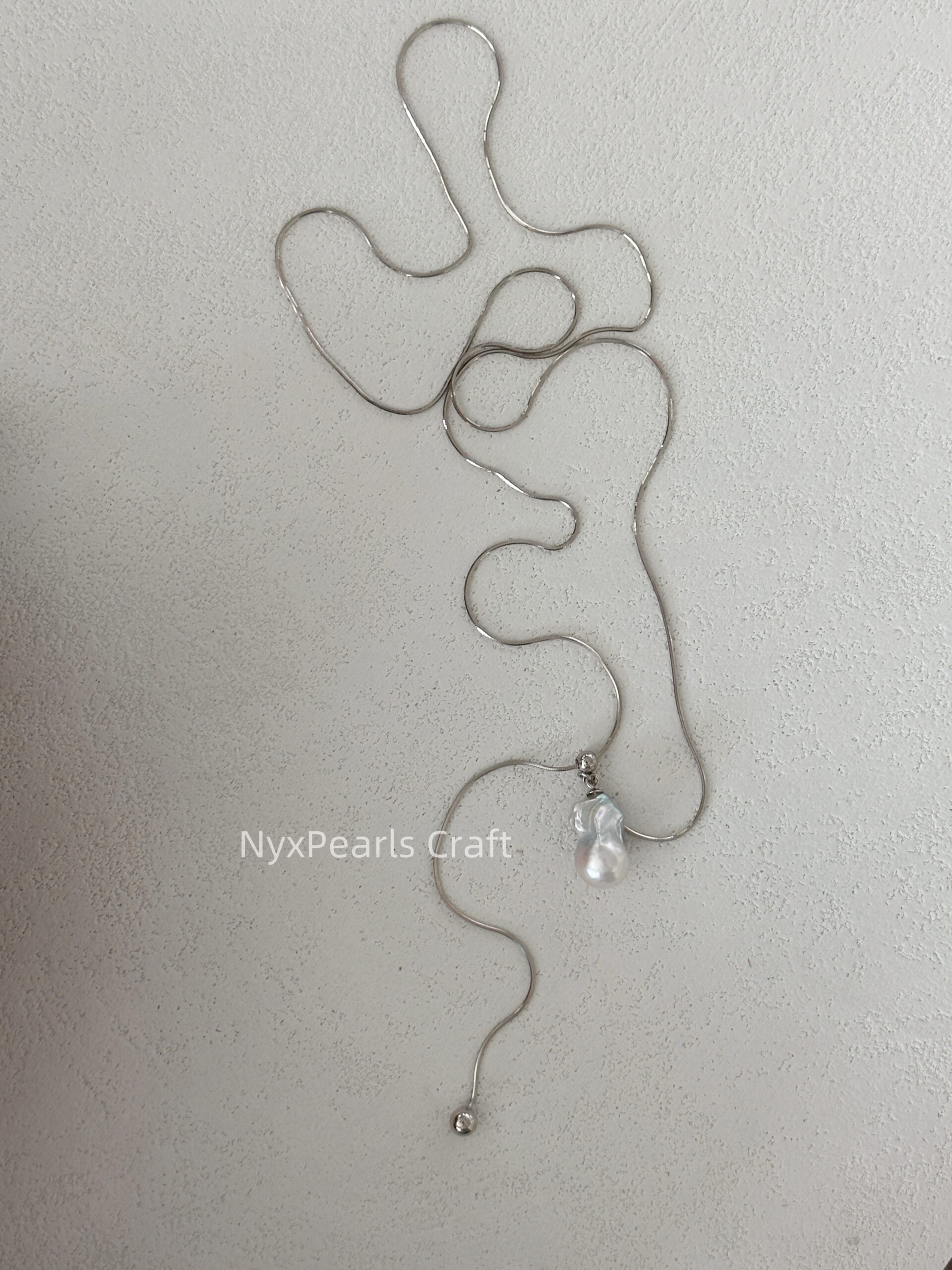 Small Baroque Adjustable Necklace - 图片 8