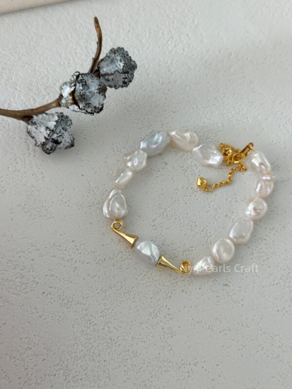 Mustache-design Baroque Bracelet - 图片 7