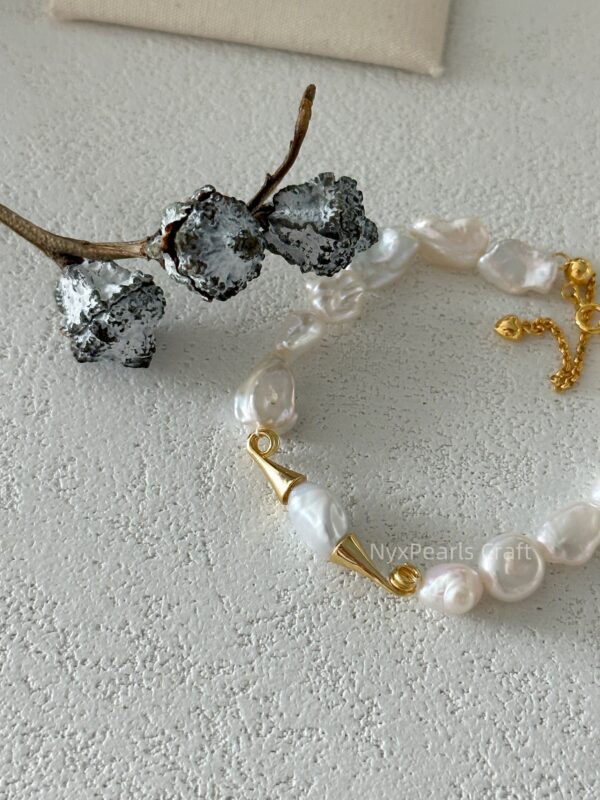 Mustache-design Baroque Bracelet - 图片 6