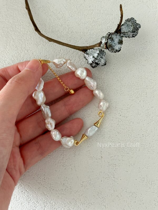 Mustache-design Baroque Bracelet - 图片 3