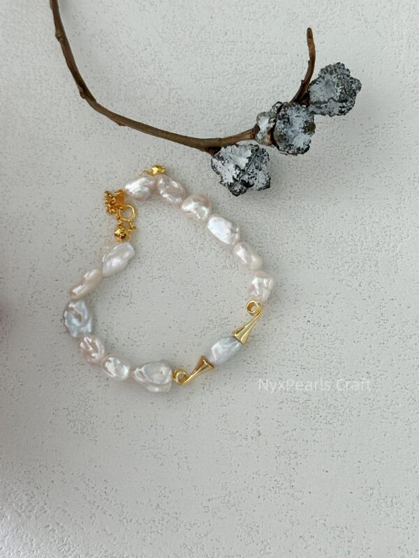 Mustache-design Baroque Bracelet - 图片 2