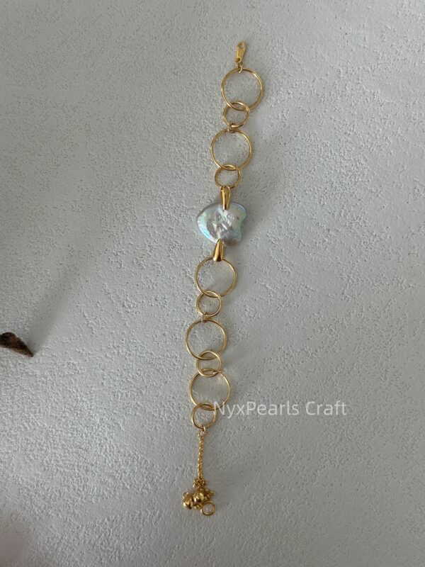 Geometric Circle Heart Bracelet - 图片 5