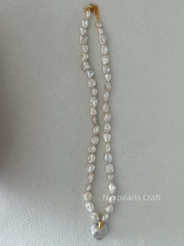 Runaway Sweetheart Heart Necklace - 图片 5