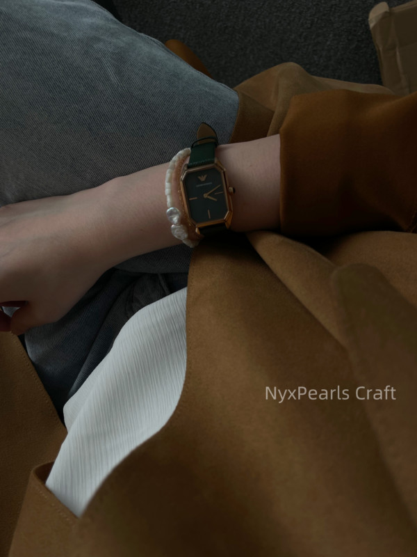 Shell Double-Layer Pearl Bracelet - 图片 11