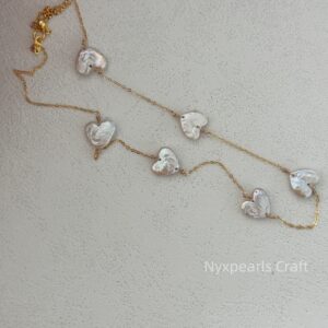 Tiny Heart Beaded Necklace