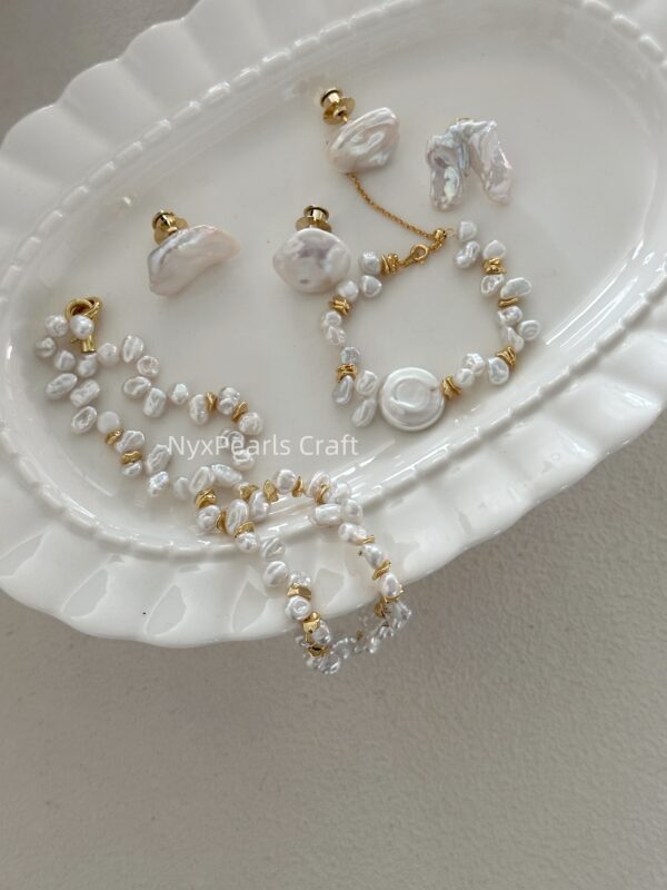 Gold Medal Keshi Pearl Necklace - 图片 2