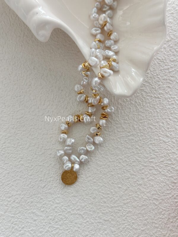 Gold Medal Keshi Pearl Necklace - 图片 3