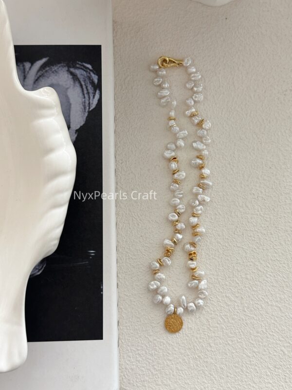 Gold Medal Keshi Pearl Necklace - 图片 4