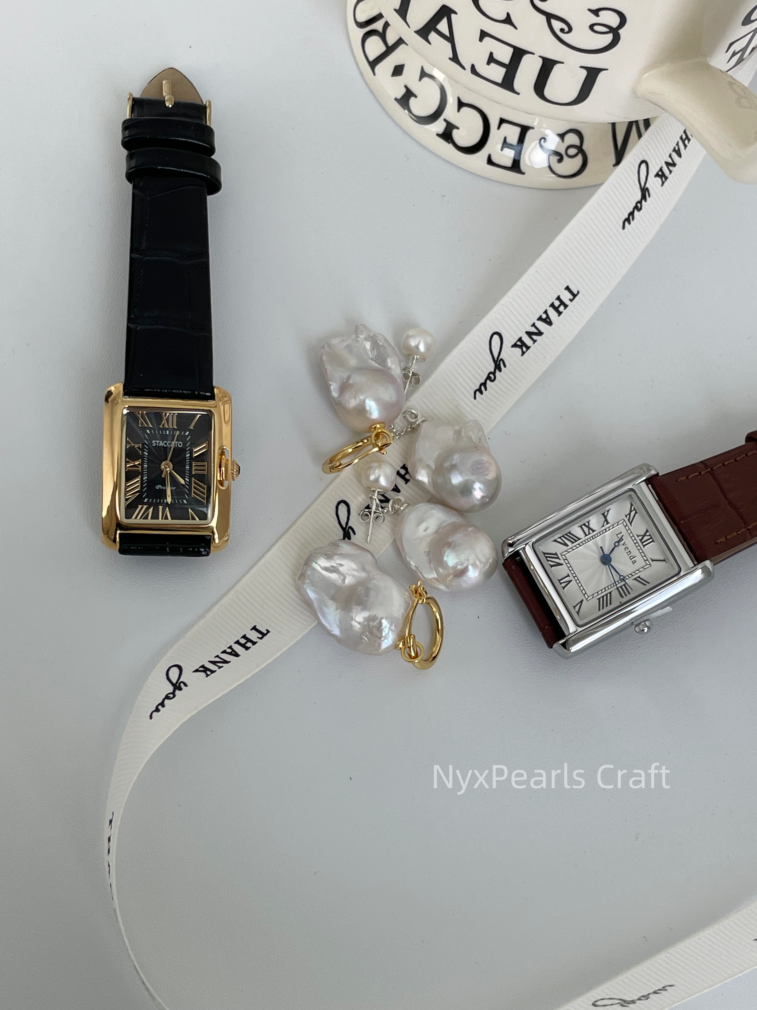 374 Grand Baroque Drop Earrings - 图片 7