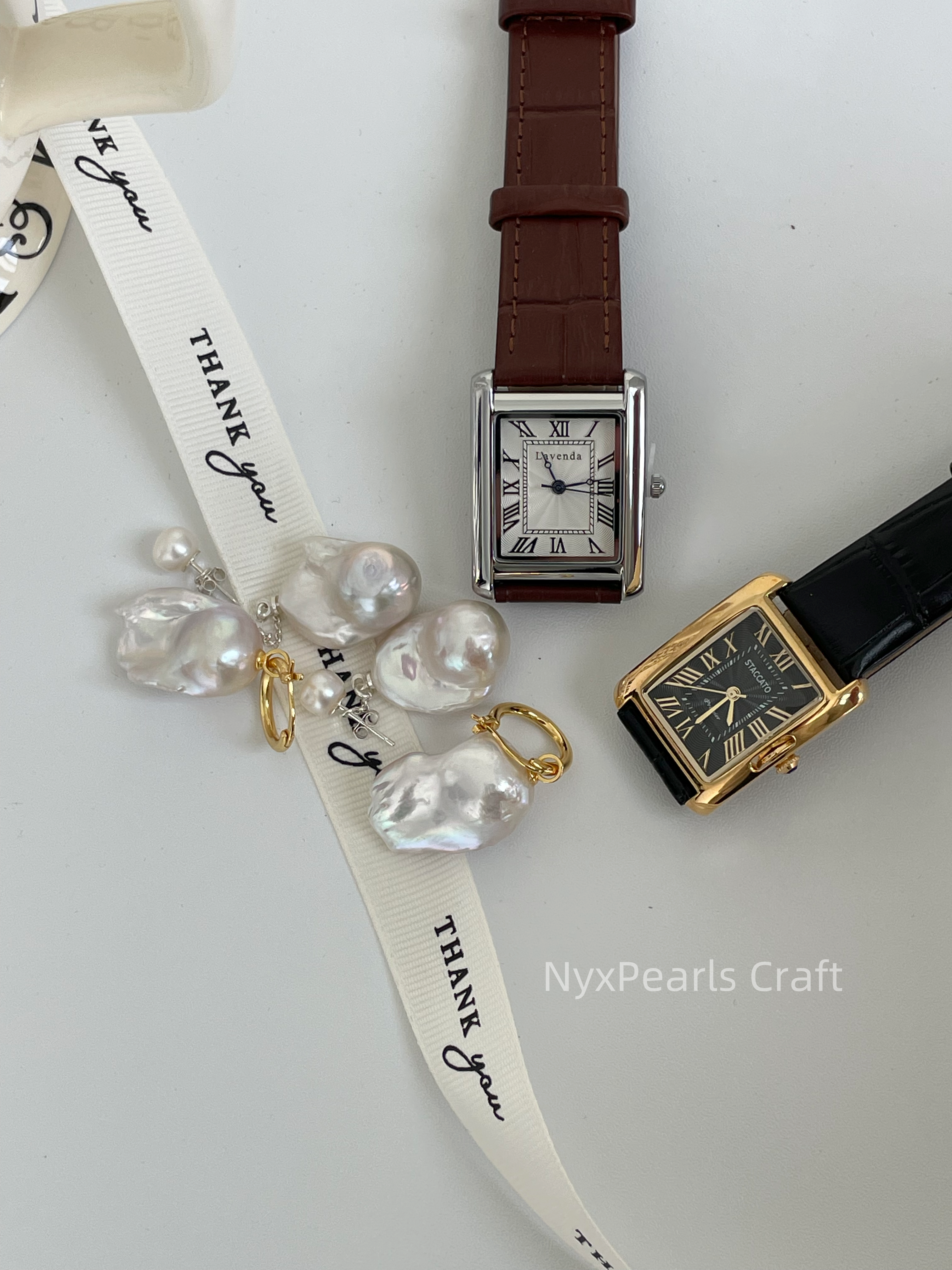 374 Grand Baroque Drop Earrings - 图片 8